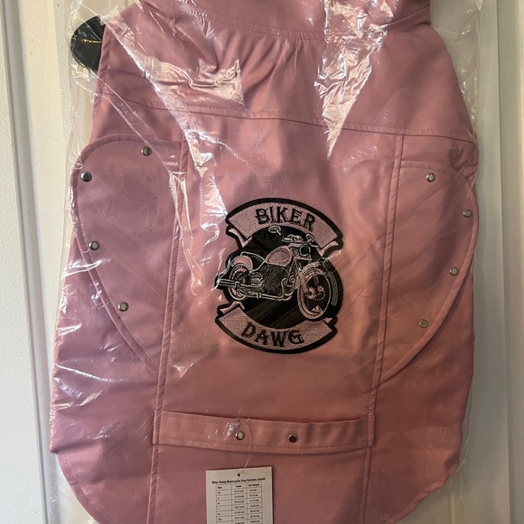 Other - Dog Biker Vest Pink  XXL
